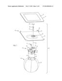 FREE STANDING HOLDER FOR A PERSONAL ELECTRONIC DEVICE diagram and image