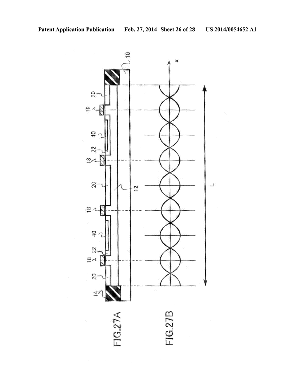 STIMULATED PHONON EMISSION DEVICE AND OSCILLATOR, FREQUENCY FILTER,     COOLING DEVICE, LIGHT-RECEIVING DEVICE, AND LIGHT-EMITTING DEVICE     COMPRISING THE STIMULATED PHONON EMISSION DEVICE - diagram, schematic, and image 27