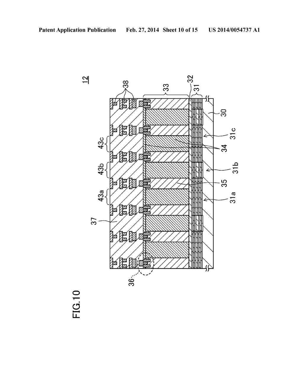 SOLID-STATE IMAGING DEVICE AND METHOD FOR FABRICATING THE SAME - diagram, schematic, and image 11