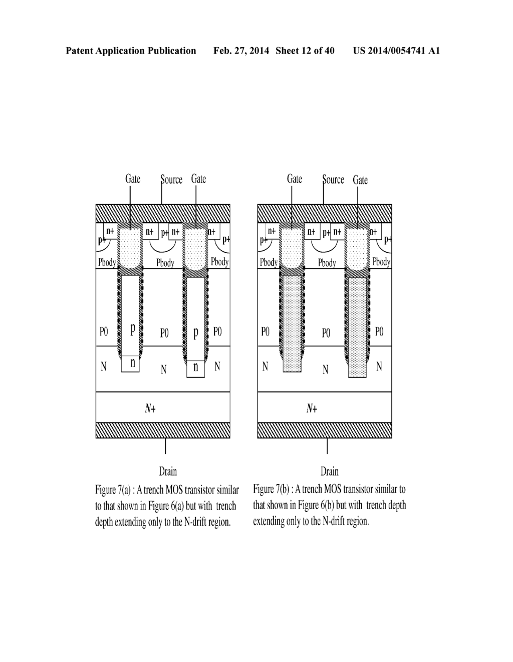 POWER SEMICONDUCTOR DEVICES, METHODS, AND STRUCTURES WITH EMBEDDED     DIELECTRIC LAYERS CONTAINING PERMANENT CHARGES - diagram, schematic, and image 13