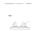 TERMINAL STRUCTURE, AND SEMICONDUCTOR ELEMENT AND MODULE SUBSTRATE     COMPRISING THE SAME diagram and image