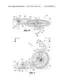 THREE-WHEELED REAR-STEERING SCOOTER diagram and image