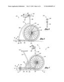 THREE-WHEELED REAR-STEERING SCOOTER diagram and image