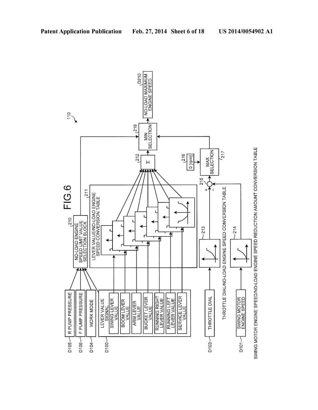 ENGINE CONTROL DEVICE OF WORK MACHINE AND ENGINE CONTROL METHOD THEREFOR - diagram, schematic, and image 07