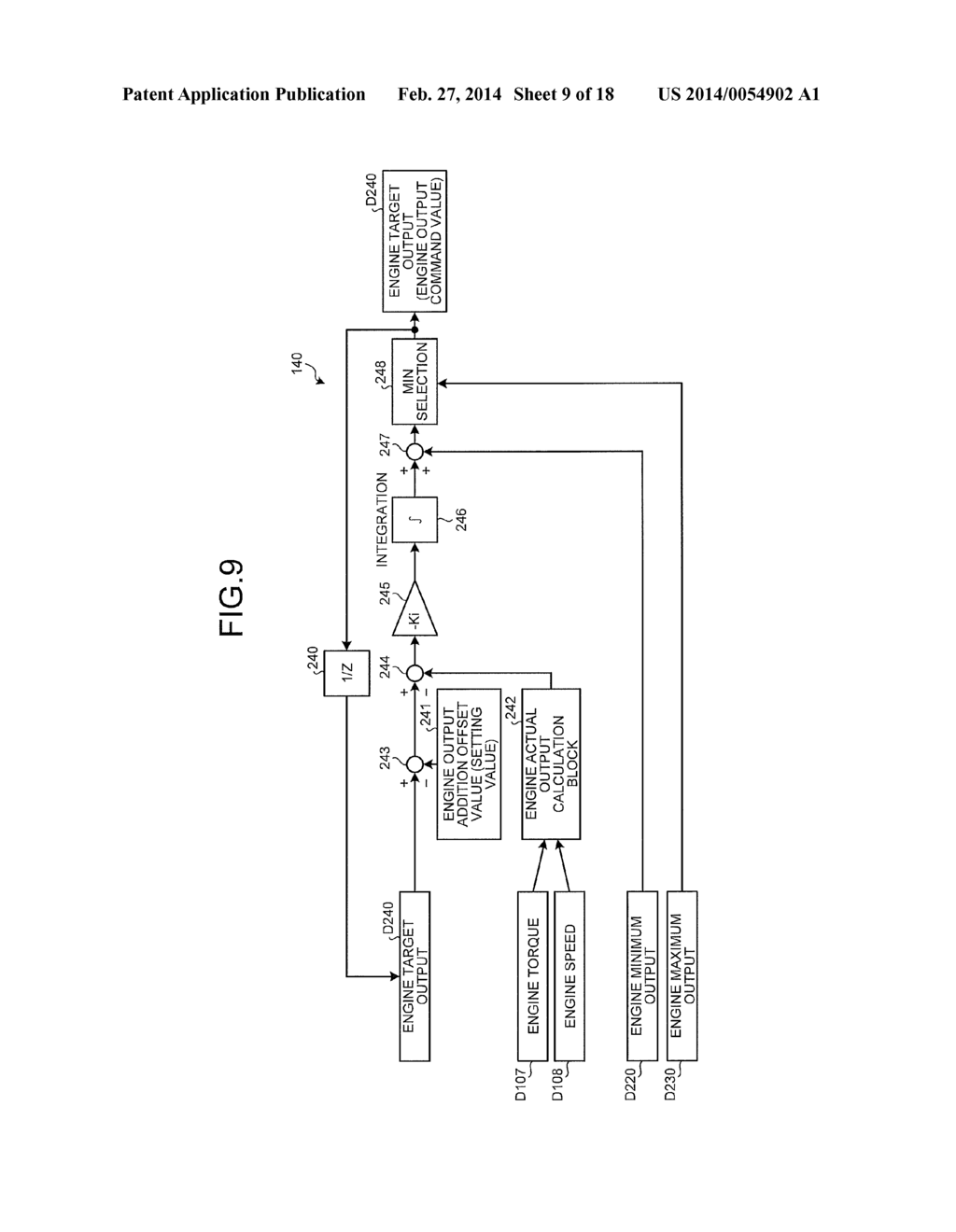 ENGINE CONTROL DEVICE OF WORK MACHINE AND ENGINE CONTROL METHOD THEREFOR - diagram, schematic, and image 10