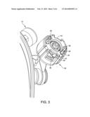 APPARATUS AND METHODS FOR QUICKLY RELEASING A HUB-AND-WHEEL ASSEMBLY diagram and image