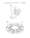 COOLING DEVICE FOR COOLING A WINDING BRAID OF AN ELECTRICAL MACHINE AND     METHOD FOR RETROFITTING THE ELECTRICAL MACHINE WITH THE COOLING DEVICE diagram and image