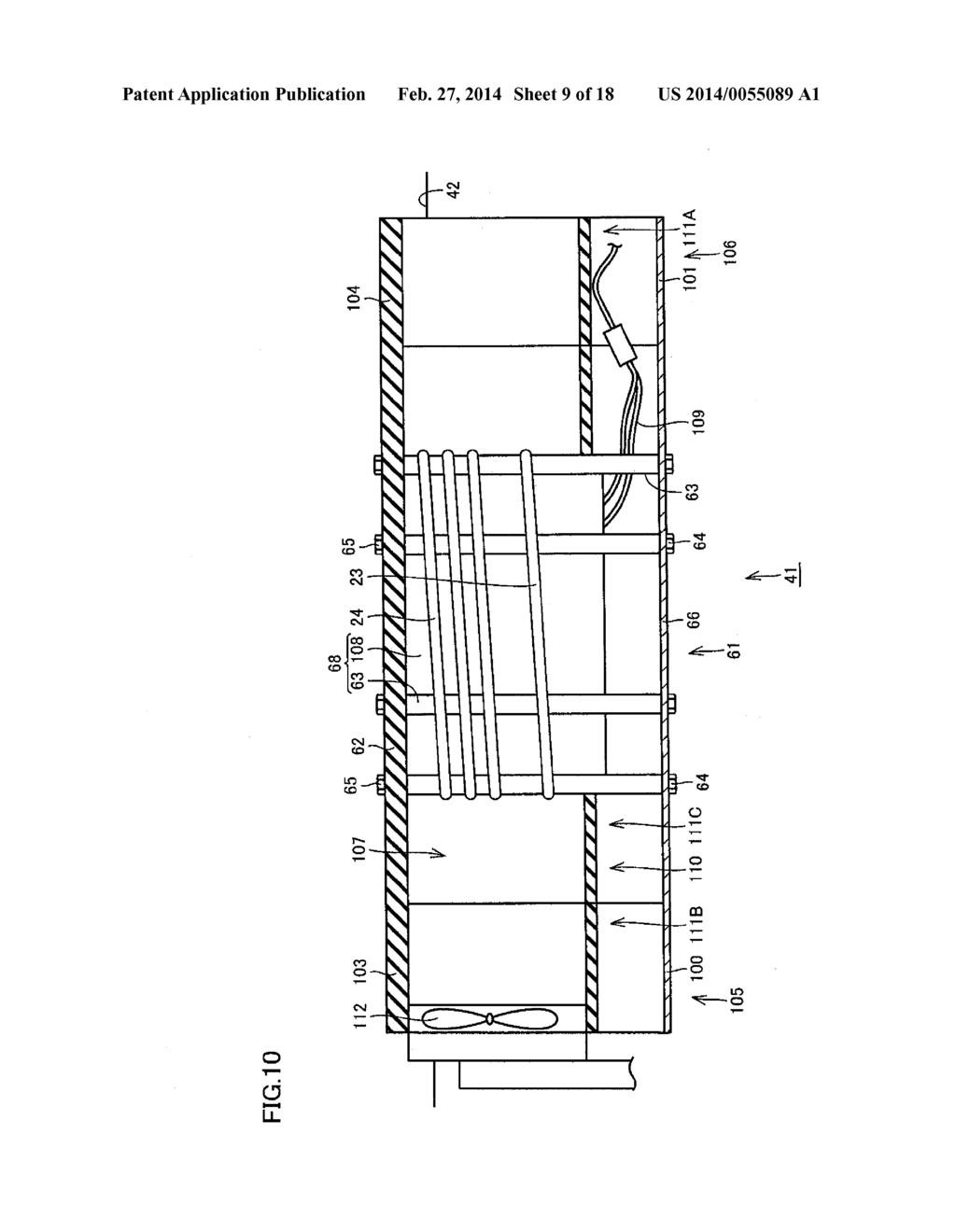 POWER RECEPTION DEVICE, POWER TRANSMISSION DEVICE AND POWER TRANSFER     SYSTEM - diagram, schematic, and image 10