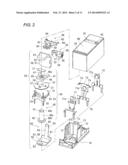 ELECTROMAGNET DEVICE, METHOD OF ASSEMBLING THE SAME, AND ELECTROMAGNETIC     RELAY USING THE SAME diagram and image