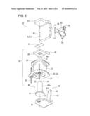 ELECTROMAGNET DEVICE, METHOD OF ASSEMBLING THE SAME, AND ELECTROMAGNETIC     RELAY USING THE SAME diagram and image