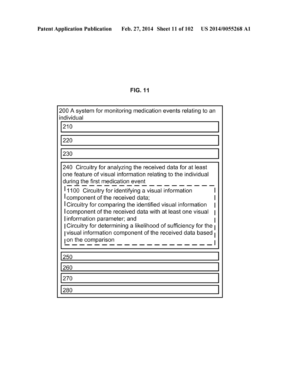 COMPUTATIONAL SYSTEMS AND METHODS FOR MONITORING MEDICATION EVENTS - diagram, schematic, and image 12