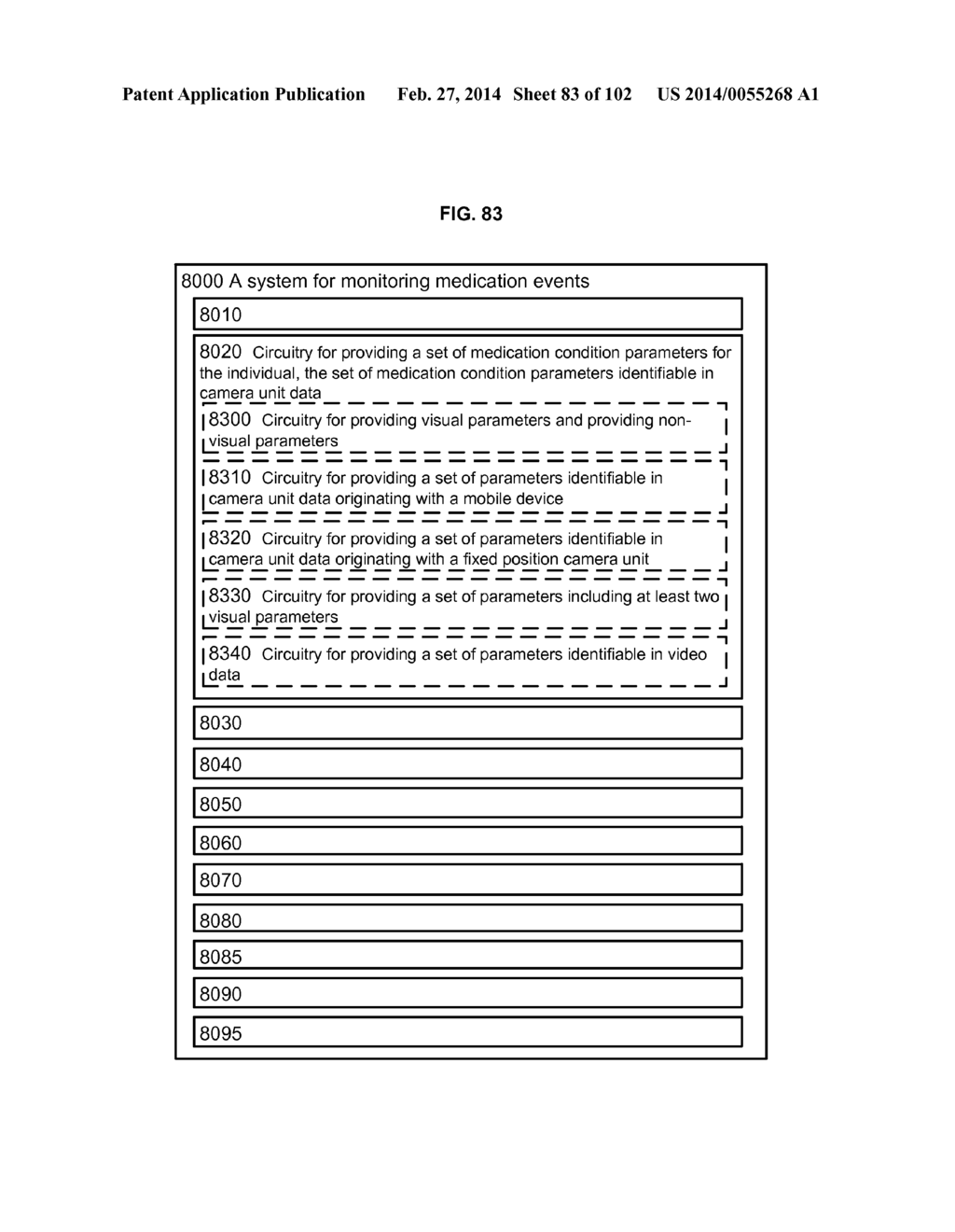 COMPUTATIONAL SYSTEMS AND METHODS FOR MONITORING MEDICATION EVENTS - diagram, schematic, and image 84