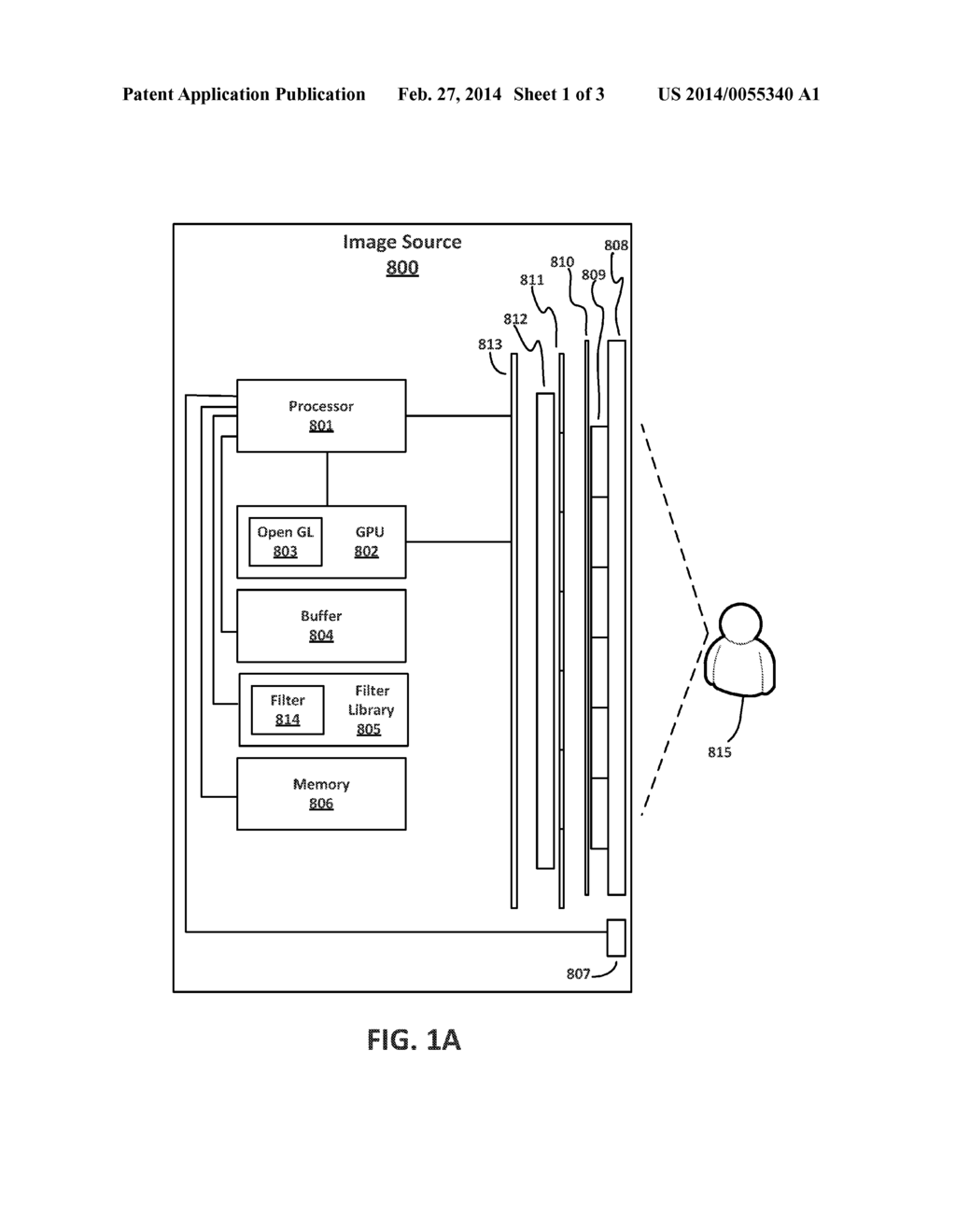 REDUCING DISTORTION IN AN IMAGE SOURCE COMPRISING A PARALLAX BARRIER - diagram, schematic, and image 02