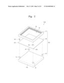 TOUCHSCREEN DISPLAY DEVICE AND RELATED METHOD diagram and image