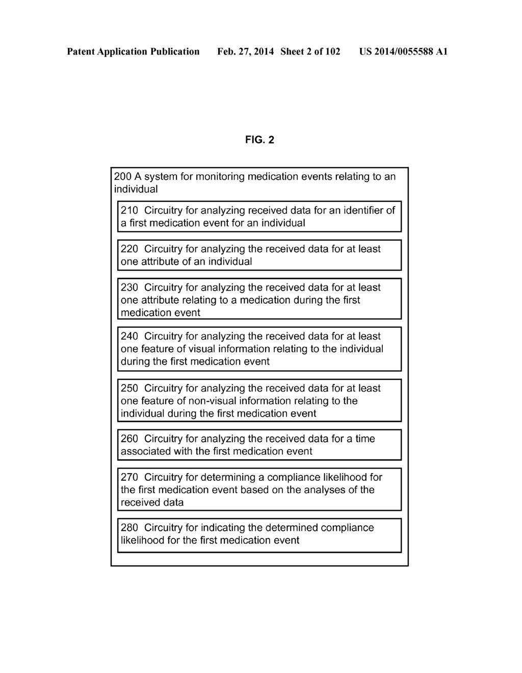 COMPUTATIONAL SYSTEMS AND METHODS FOR MONITORING MEDICATION EVENTS - diagram, schematic, and image 03