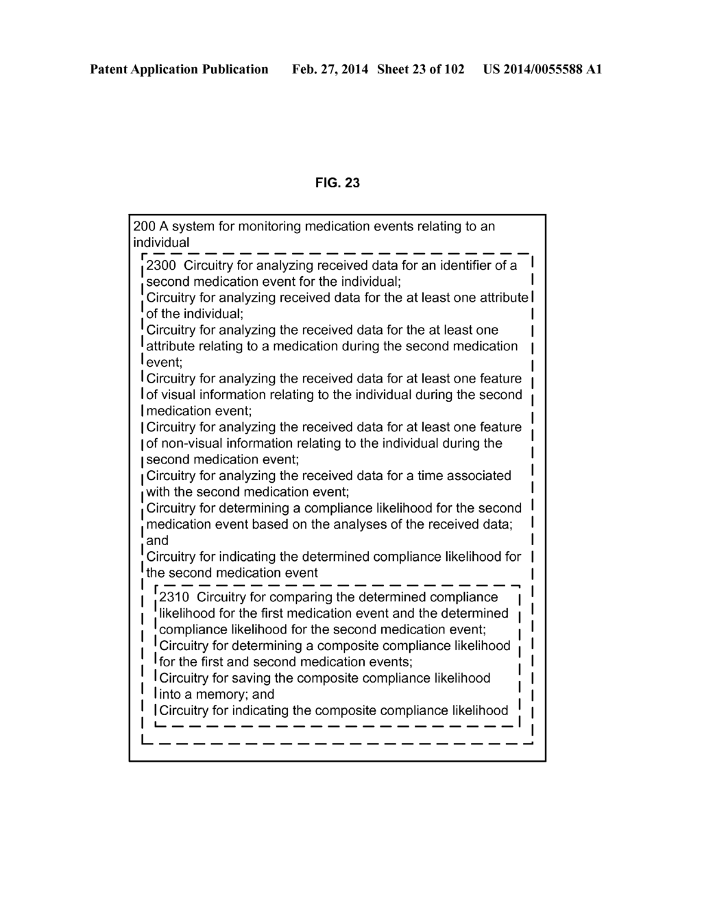 COMPUTATIONAL SYSTEMS AND METHODS FOR MONITORING MEDICATION EVENTS - diagram, schematic, and image 24