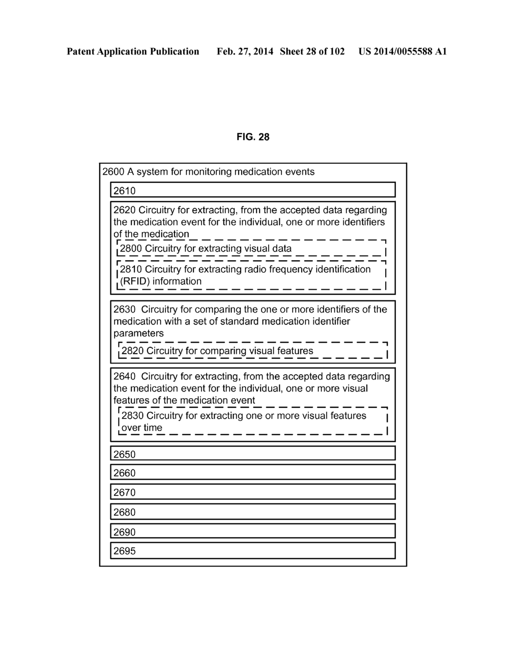 COMPUTATIONAL SYSTEMS AND METHODS FOR MONITORING MEDICATION EVENTS - diagram, schematic, and image 29