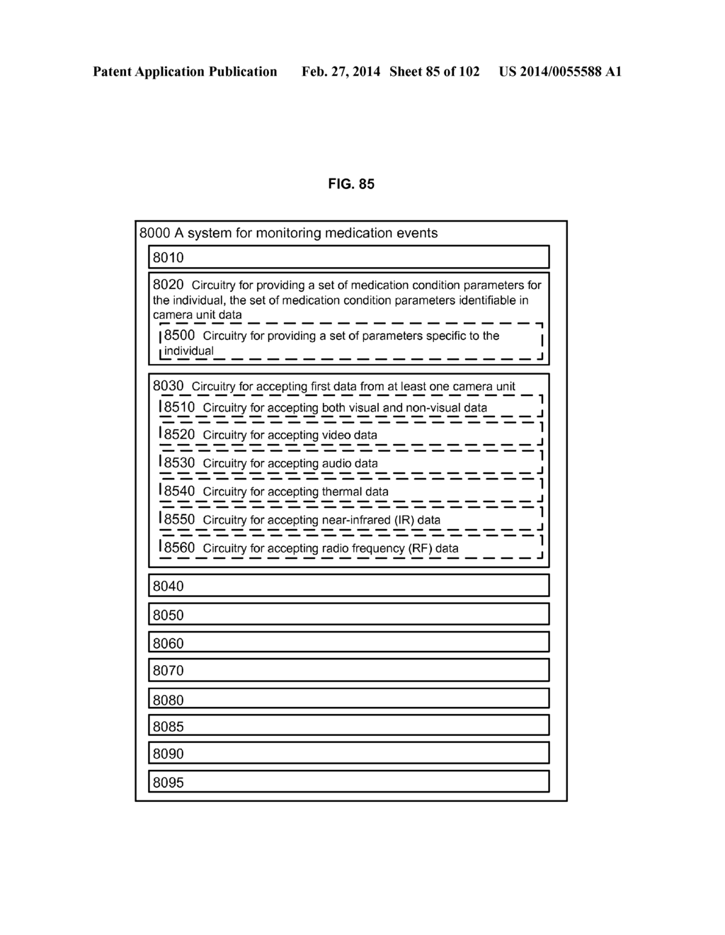 COMPUTATIONAL SYSTEMS AND METHODS FOR MONITORING MEDICATION EVENTS - diagram, schematic, and image 86