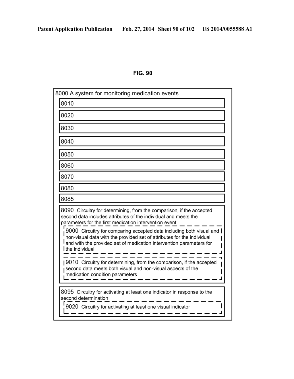 COMPUTATIONAL SYSTEMS AND METHODS FOR MONITORING MEDICATION EVENTS - diagram, schematic, and image 91