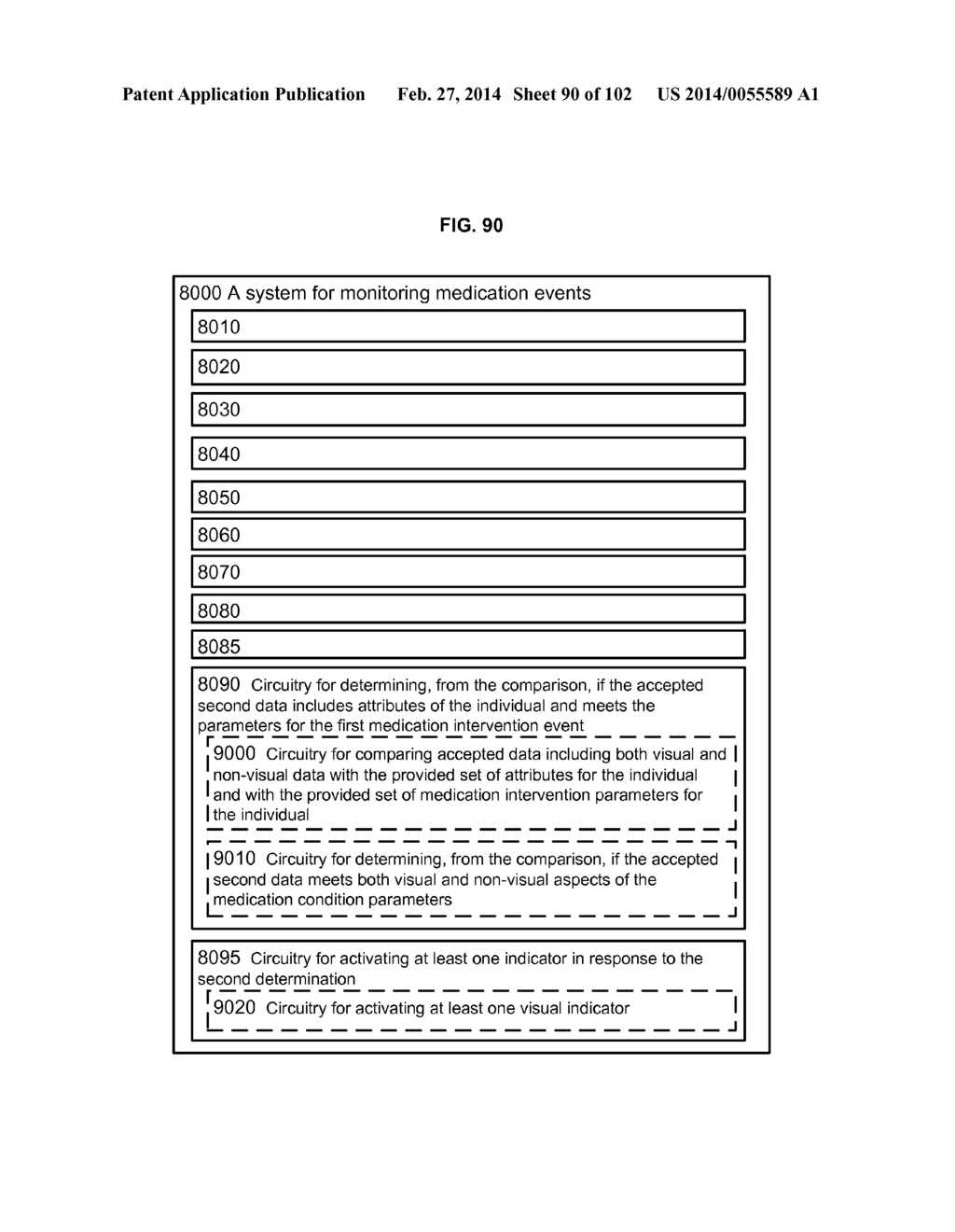 COMPUTATIONAL SYSTEMS AND METHODS FOR MONITORING MEDICATION EVENTS - diagram, schematic, and image 91