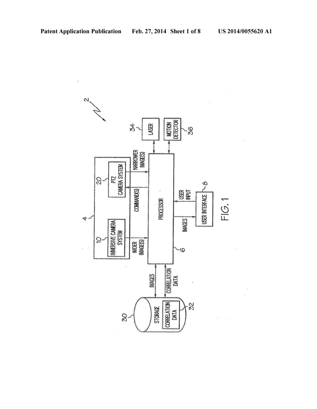 SYSTEM AND METHOD FOR CORRELATING CAMERA VIEWS - diagram, schematic, and image 02