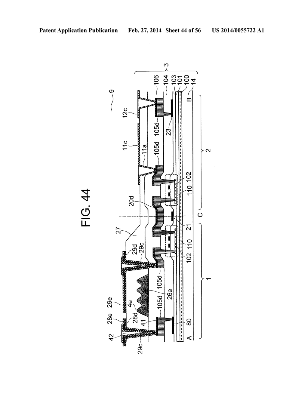 LIQUID CRYSTAL  DISPLAY DEVICE - diagram, schematic, and image 45