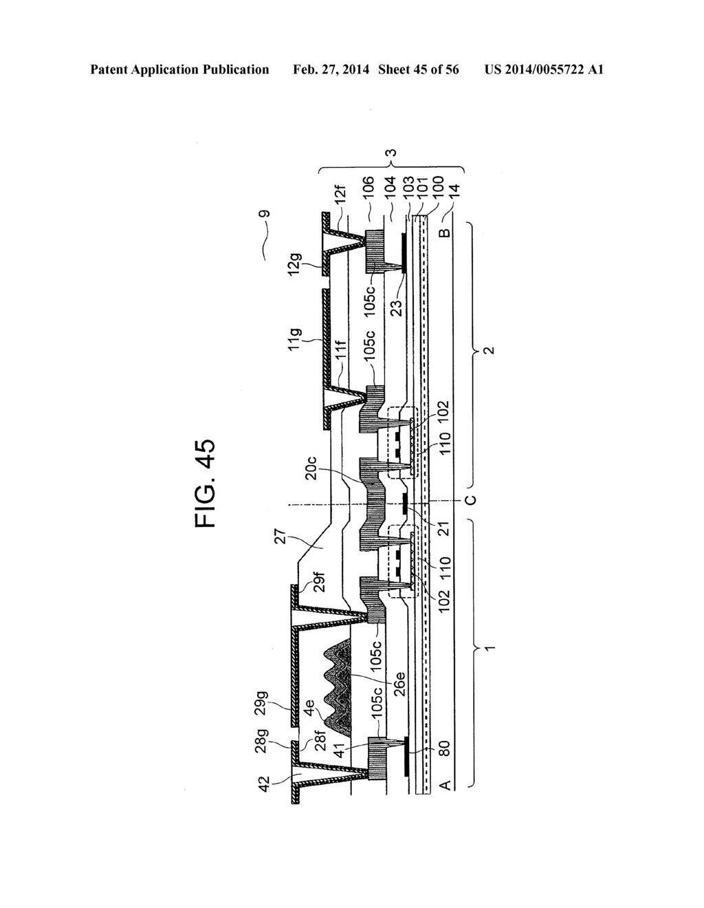 LIQUID CRYSTAL  DISPLAY DEVICE - diagram, schematic, and image 46