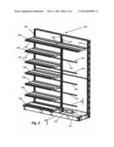 Shelving Unit Lighting System diagram and image