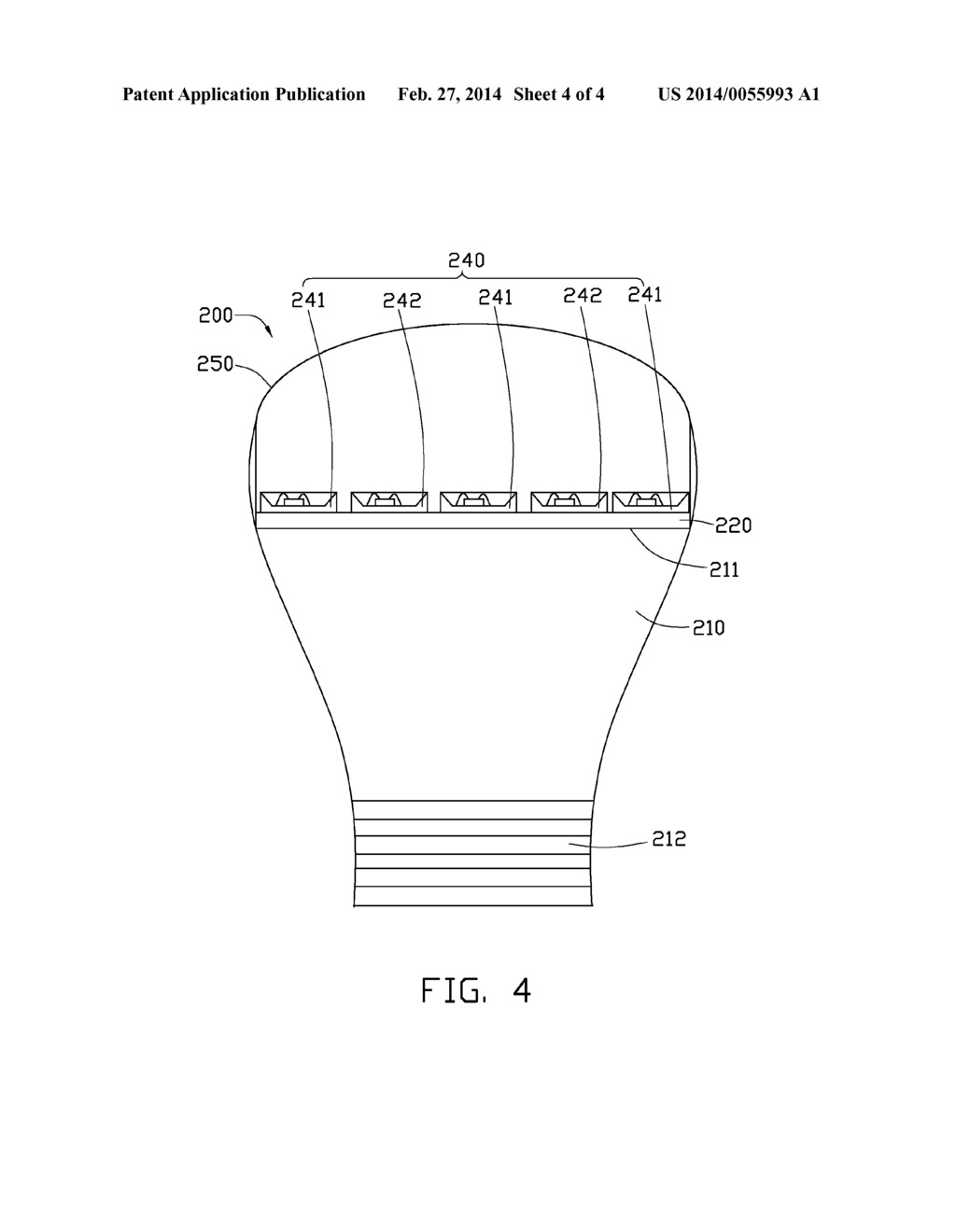 LIGHT EMITTING DIODE ILLUMINATING DEVICE HAVING UNIFORM COLOR TEMPERATURE - diagram, schematic, and image 05