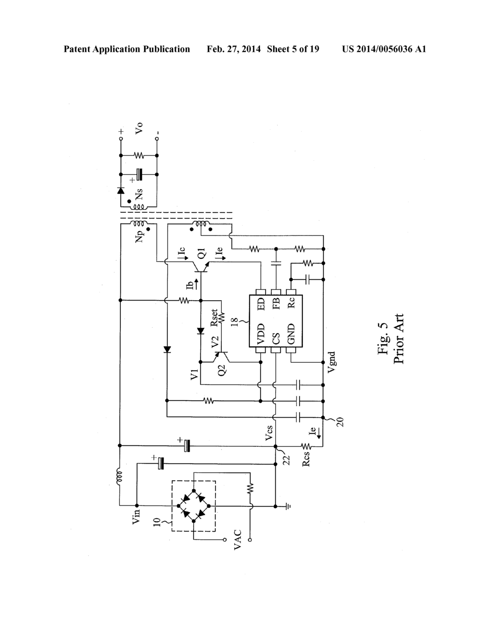 AC-TO-DC POWER CONVERTER AND CONTROL METHOD AND CONTROL INTEGRATED CIRCUIT     THEREOF - diagram, schematic, and image 06