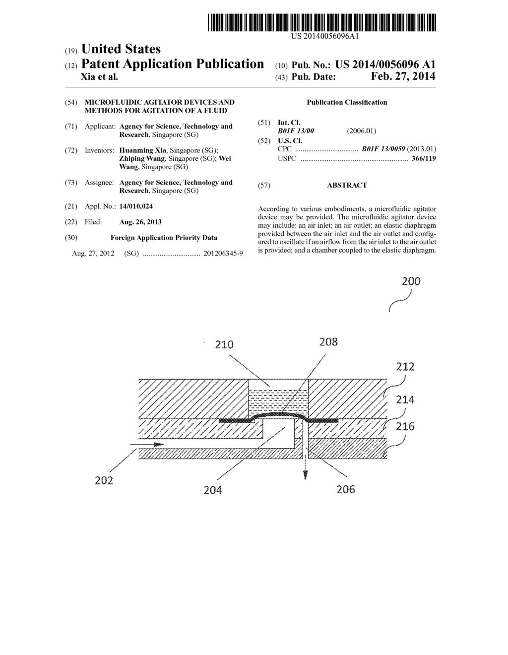 MICROFLUIDIC AGITATOR DEVICES AND METHODS FOR AGITATION OF A FLUID - diagram, schematic, and image 01