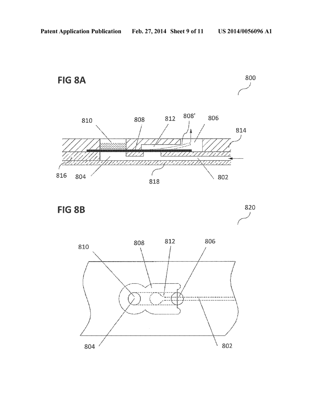 MICROFLUIDIC AGITATOR DEVICES AND METHODS FOR AGITATION OF A FLUID - diagram, schematic, and image 10