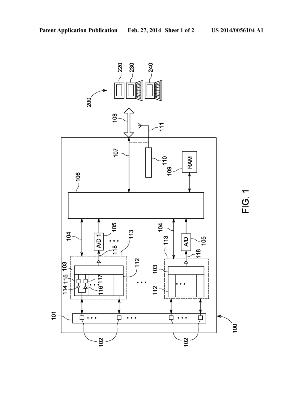 INTEGRATED ACTIVE ULTRASONIC PROBE - diagram, schematic, and image 02