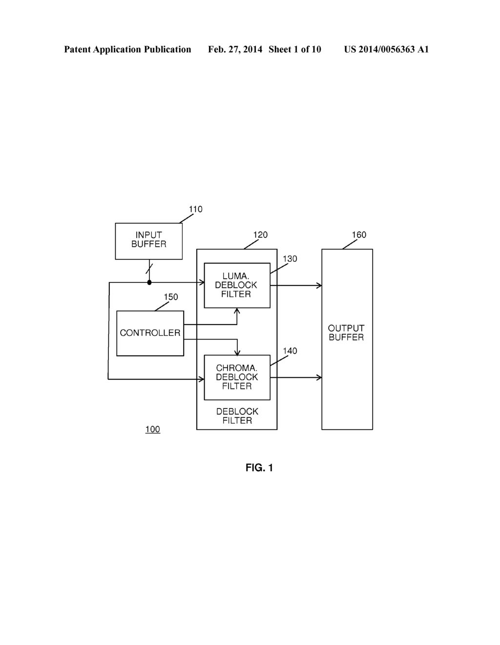 METHOD AND SYSTEM FOR DEBLOCK FILTERING CODED MACROBLOCKS - diagram, schematic, and image 02