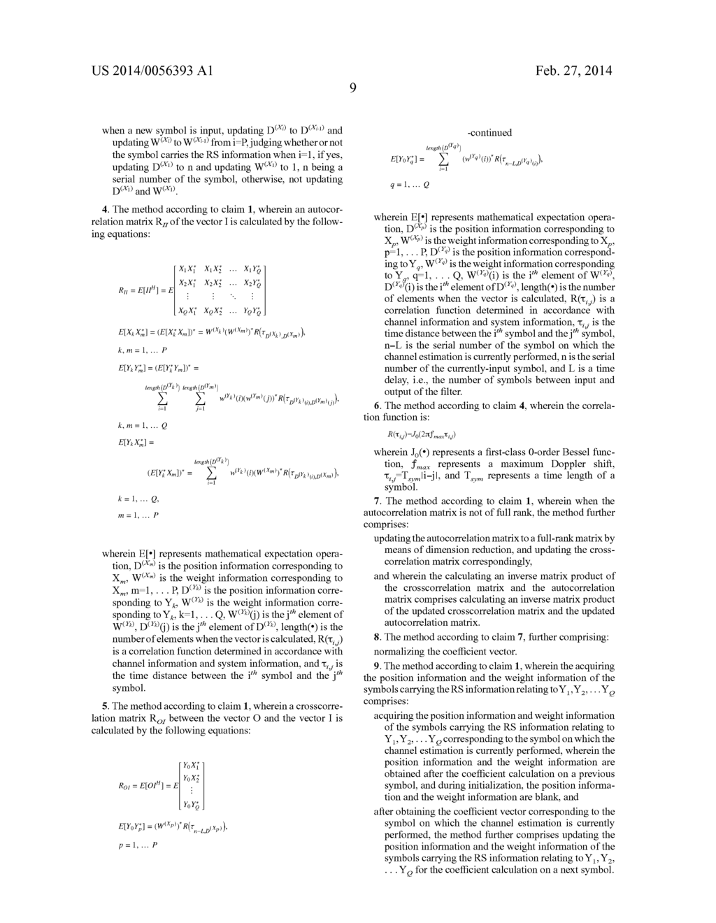 Coefficient Calculation Method and Device for Time-Domain Channel     Estimation Filter - diagram, schematic, and image 16