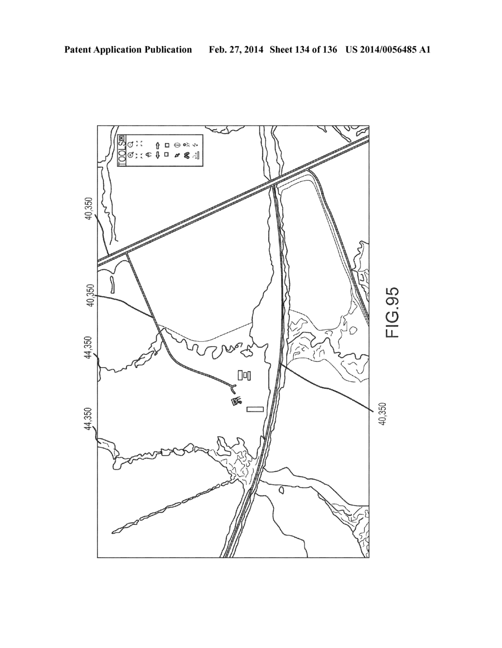 SEMI-AUTOMATIC EXTRACTION OF LINEAR FEATURES FROM IMAGE DATA INCLUDING     PATH MATERIAL TYPE ATTRIBUTION - diagram, schematic, and image 135