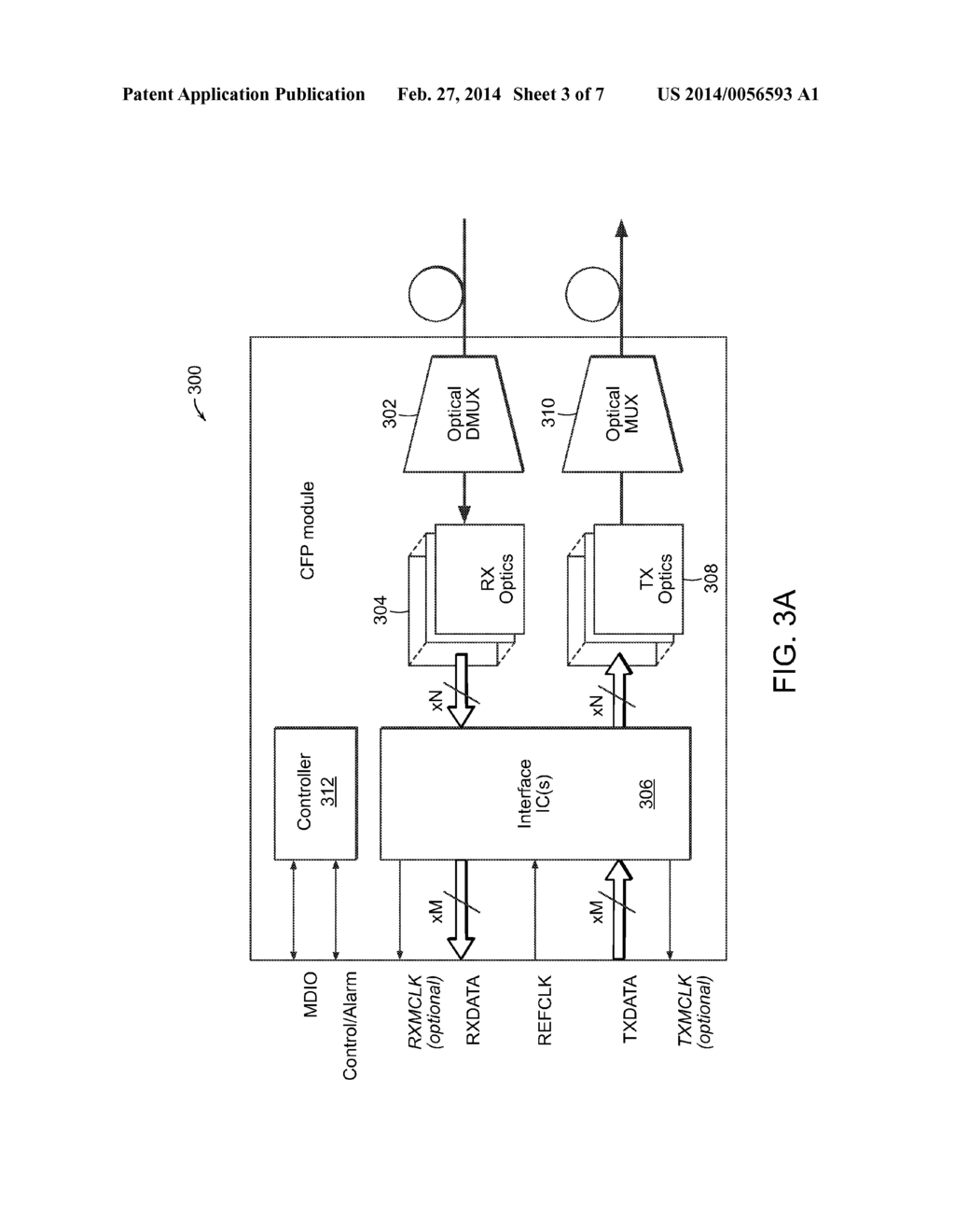 Linecards With Pluggable Interfaces For Pluggable Optical Amplifiers And     Other Pluggable Devices - diagram, schematic, and image 04