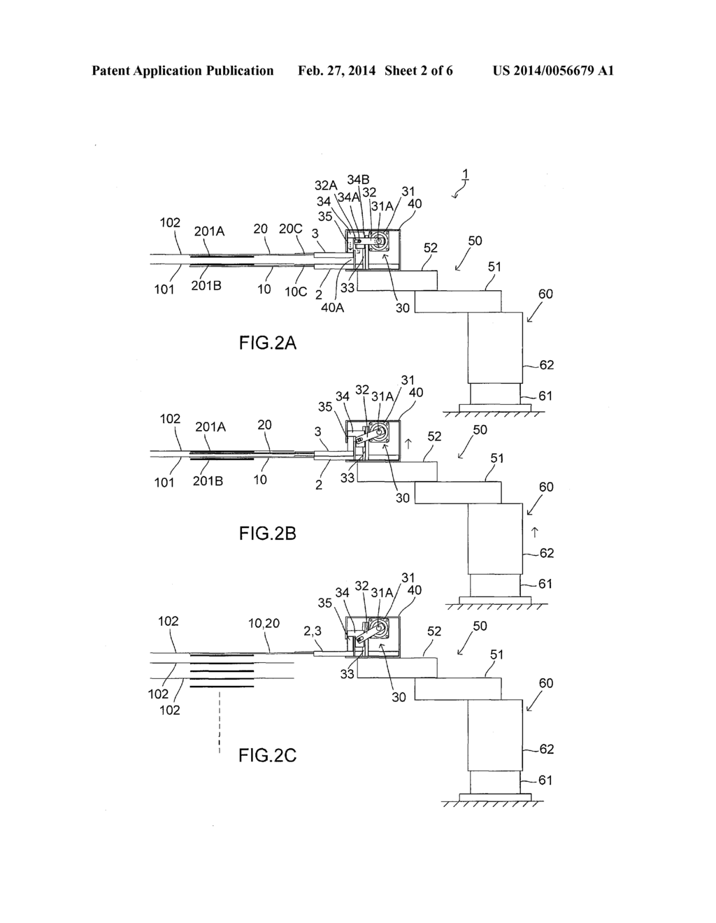 WAFER EXCHANGE APPARATUS AND WAFER SUPPORTING HAND - diagram, schematic, and image 03