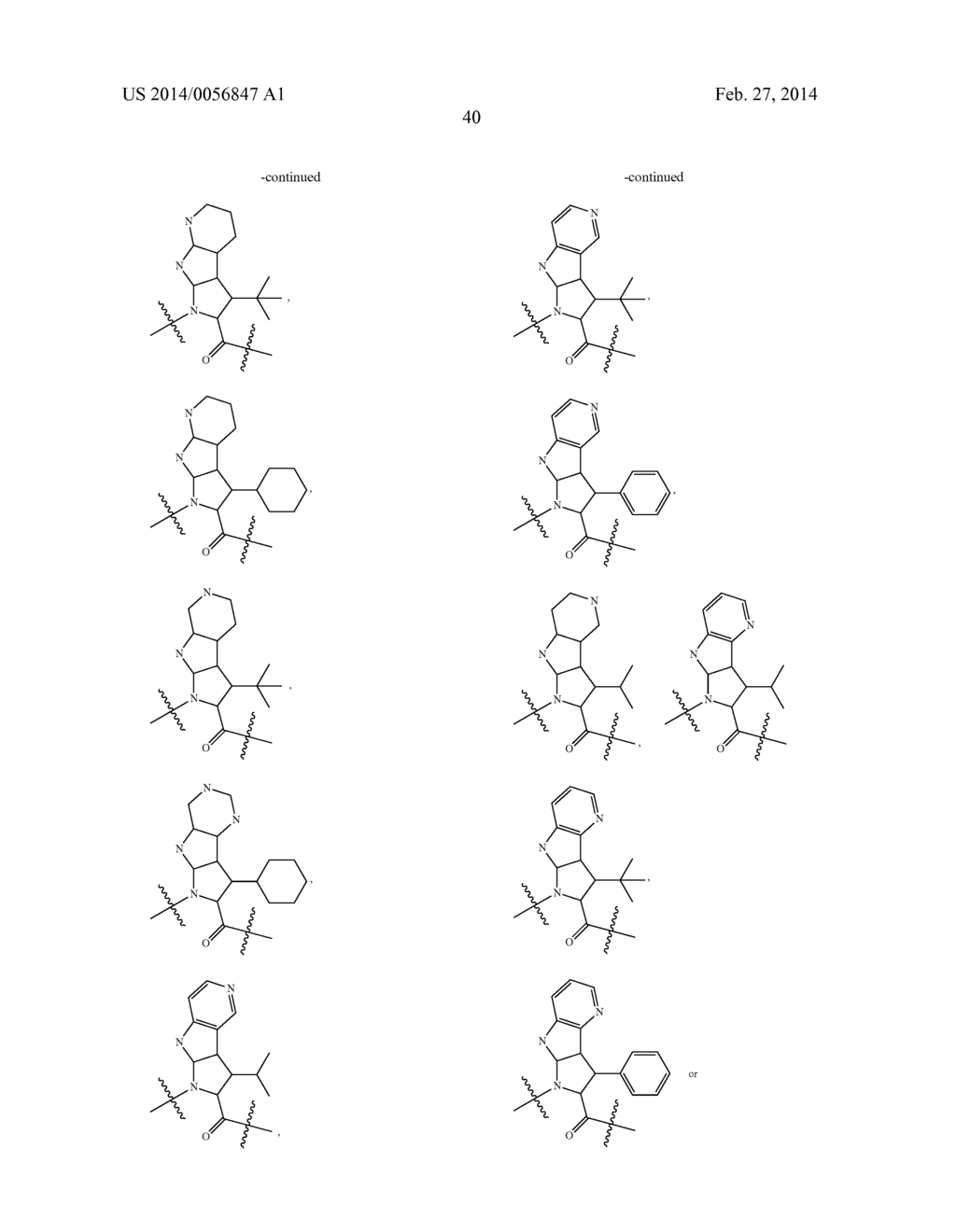 INHIBITORS OF SERINE PROTEASES - diagram, schematic, and image 47