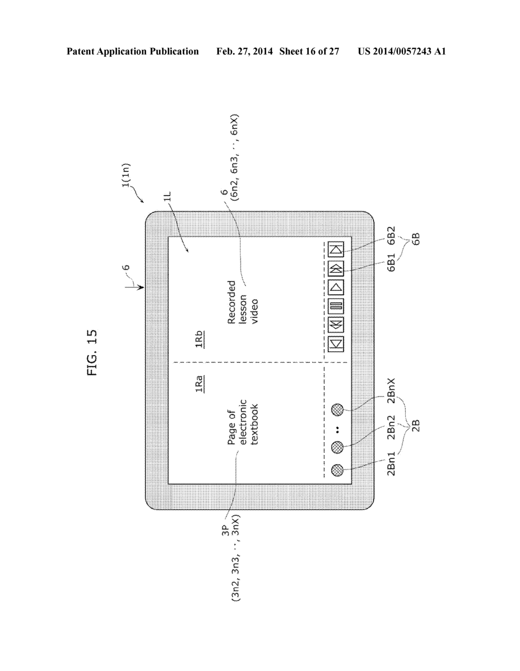 EDUCATIONAL SYSTEM, TEACHER INFORMATION TERMINAL, STUDENT INFORMATION     TERMINAL, INTEGRATED CIRCUIT, AND CONTENT DISPLAY METHOD - diagram, schematic, and image 17