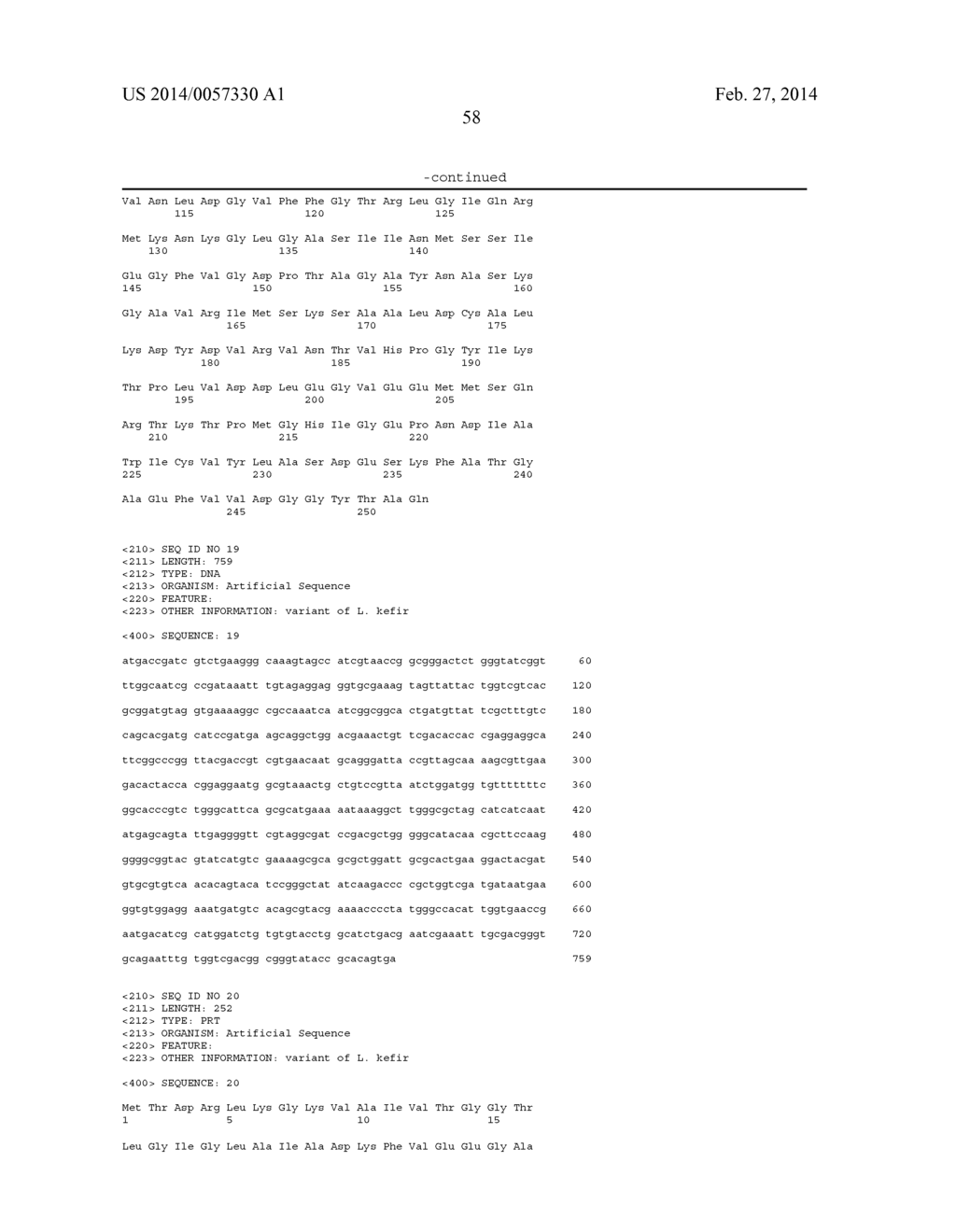 KETOREDUCTASE POLYPEPTIDES FOR THE PRODUCTION OF AZETIDINONE - diagram, schematic, and image 60