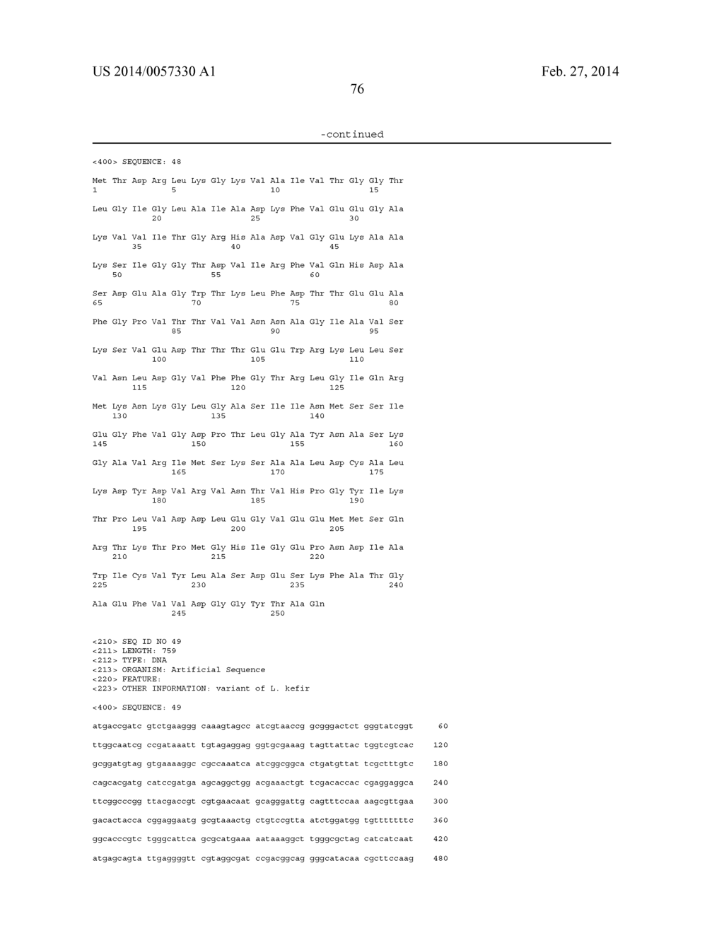 KETOREDUCTASE POLYPEPTIDES FOR THE PRODUCTION OF AZETIDINONE - diagram, schematic, and image 78