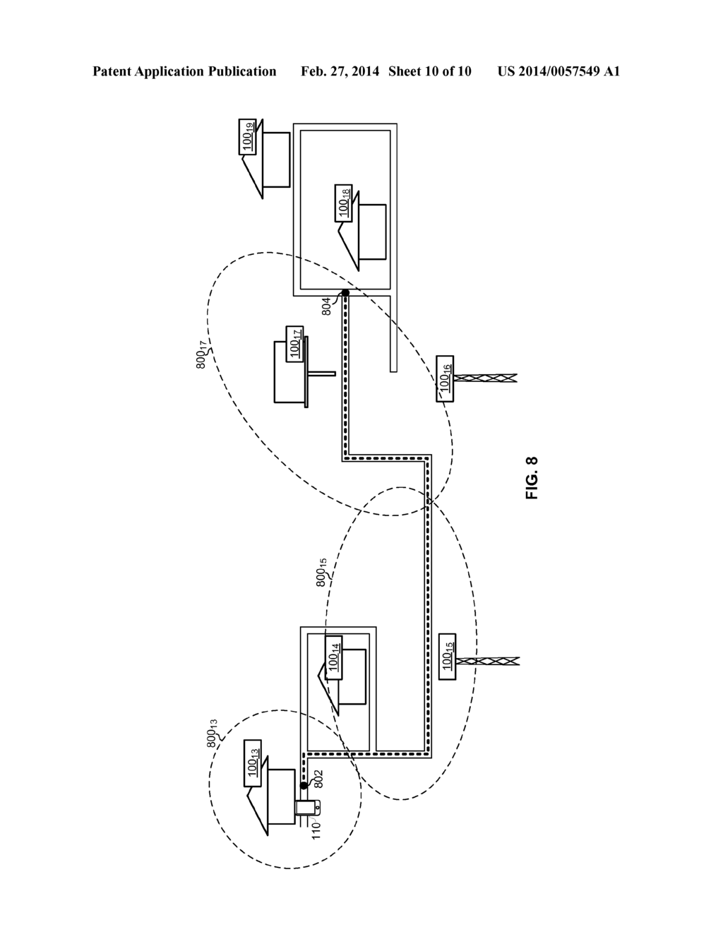 METHOD AND SYSTEM FOR A SINGLE FREQUENCY NETWORK FOR BROADCASTING TO     MOBILE DEVICES - diagram, schematic, and image 11