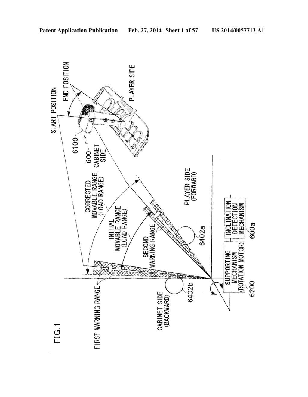 GAMING TERMINAL WITH ROTATABLE LEVER HANDLE - diagram, schematic, and image 02