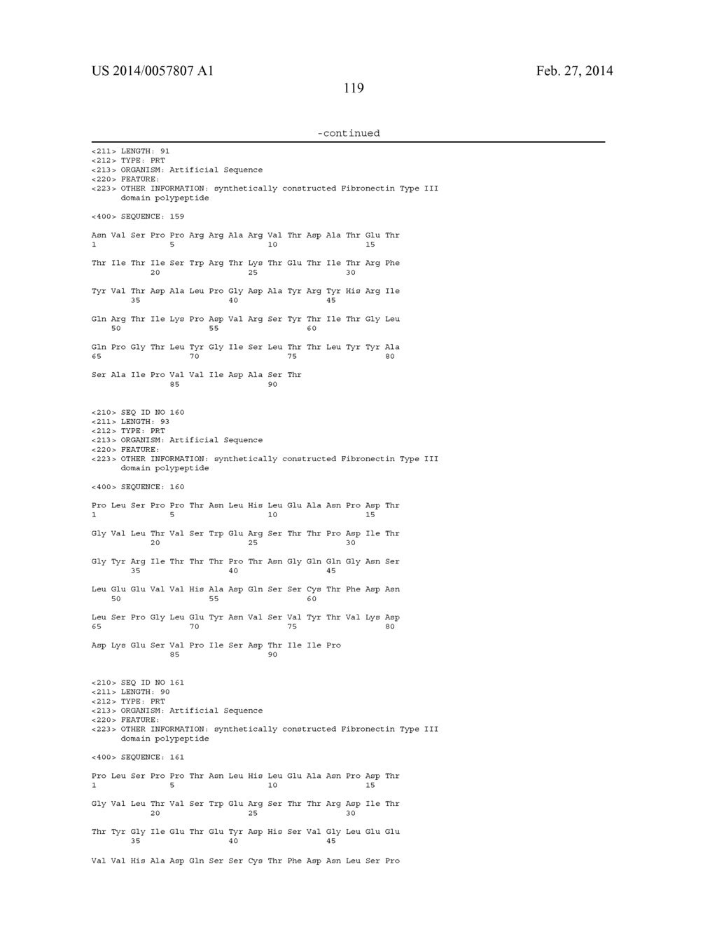 FIBRONECTIN CRADLE MOLECULES AND LIBRARIES THEREOF - diagram, schematic, and image 186