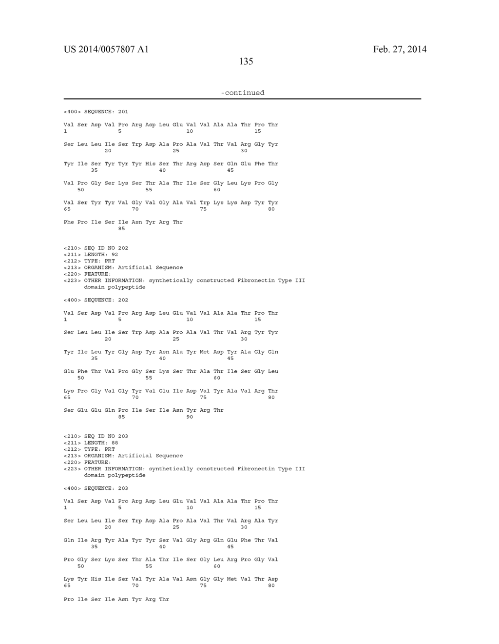 FIBRONECTIN CRADLE MOLECULES AND LIBRARIES THEREOF - diagram, schematic, and image 202