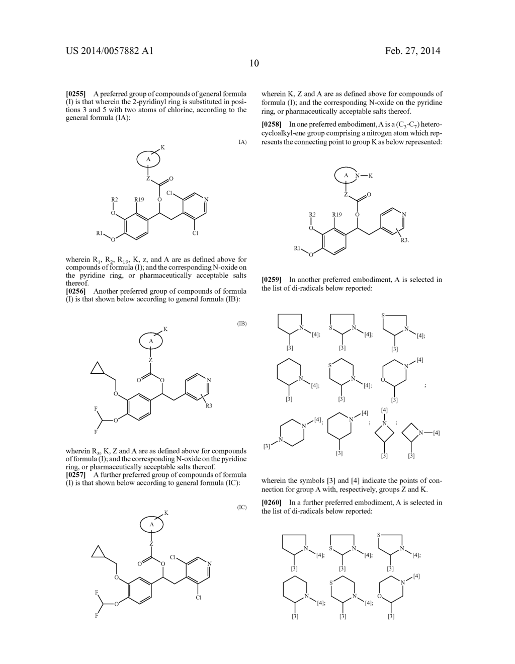 DERIVATIVES OF 1-PHENYL-2-PYRIDINYL ALKYL ALCOHOLS AS PHOSPHODIESTERASE     INHIBITORS - diagram, schematic, and image 11