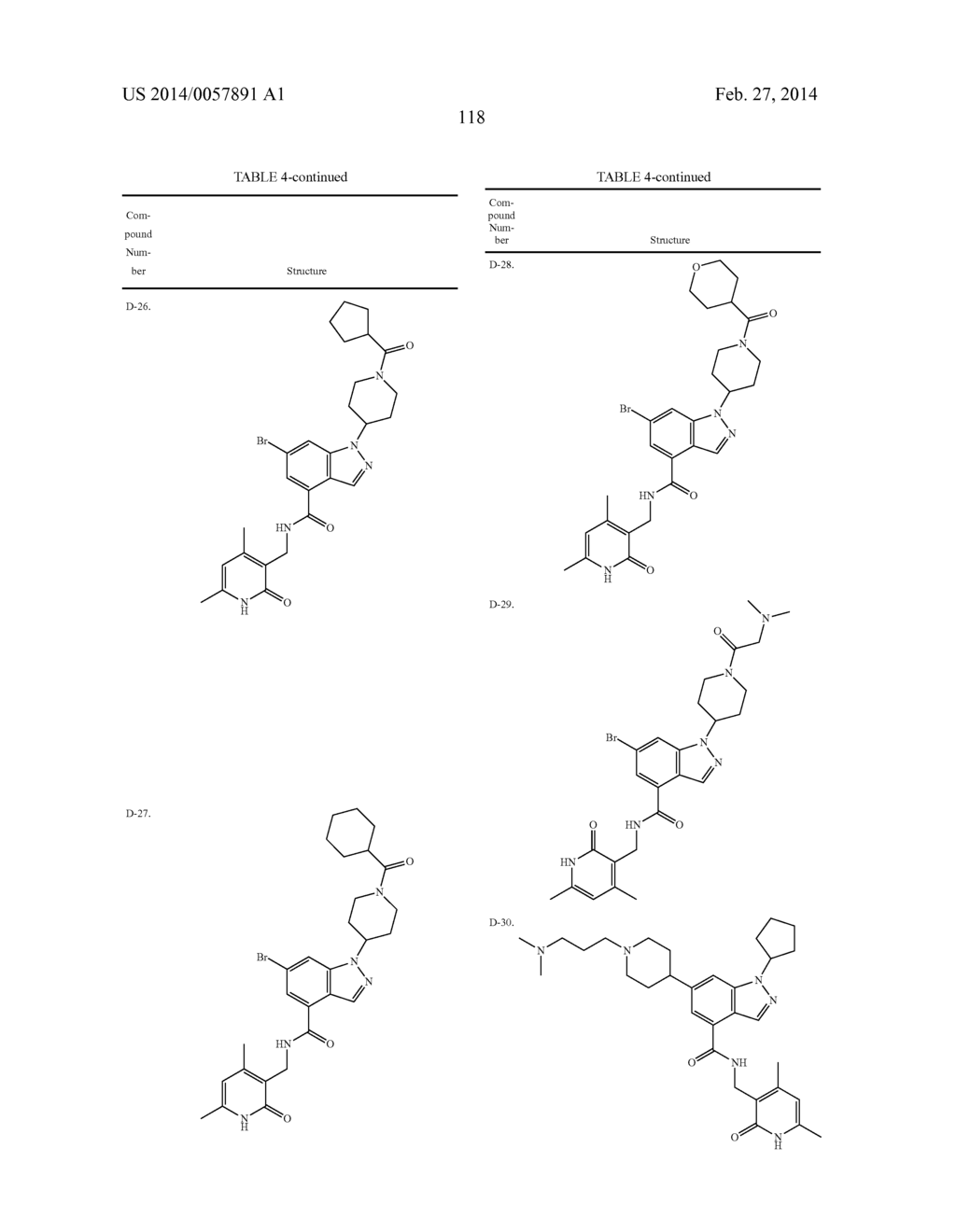 Substituted 6,5-Fused Bicyclic Heteroaryl Compounds - diagram, schematic, and image 119
