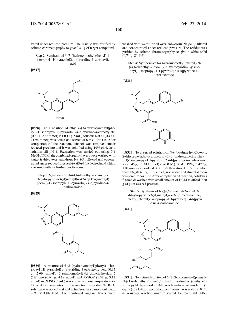 Substituted 6,5-Fused Bicyclic Heteroaryl Compounds - diagram, schematic, and image 161