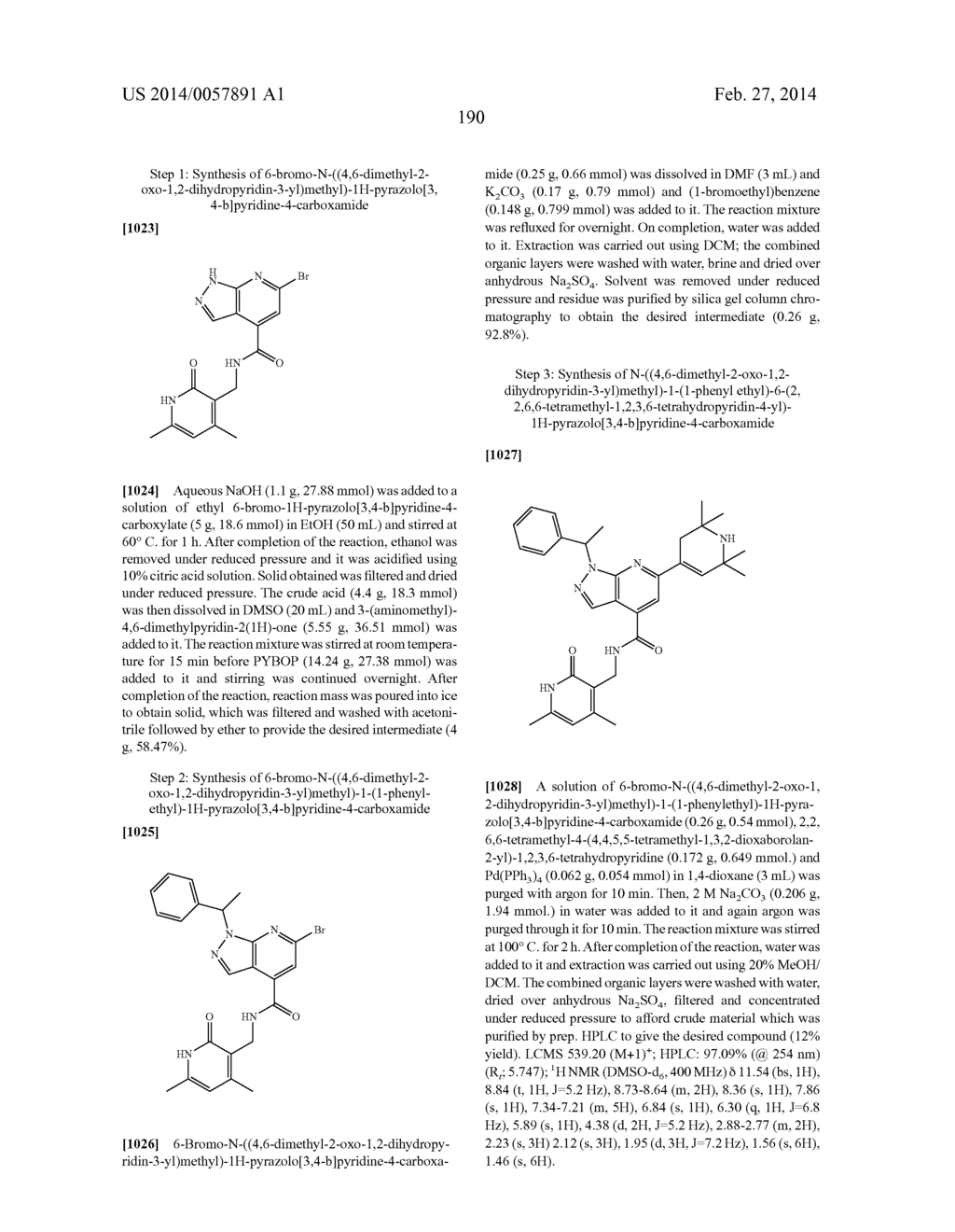 Substituted 6,5-Fused Bicyclic Heteroaryl Compounds - diagram, schematic, and image 191